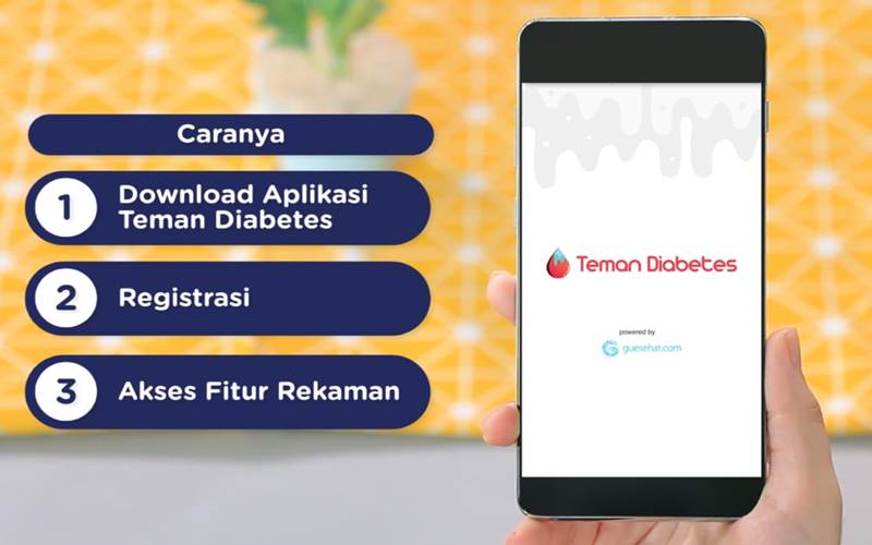  Teknologi Bantu Penyandang Diabetes Kelola Mandiri Penyakitnya