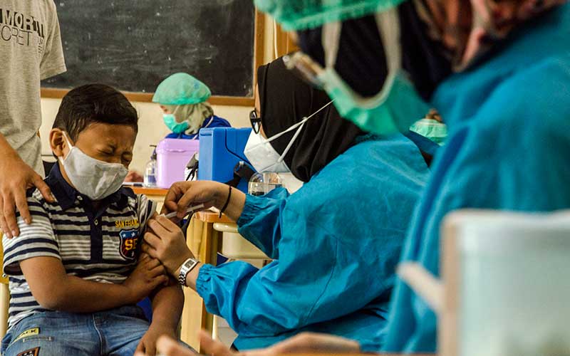  Pemkot Bandung Mulai Melaksanakan Bulan Imunisasi Anak Sekolah