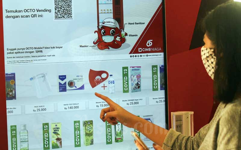  OCTO Vending Sediakan Masker, Hand Sanitazer Hingga Alat Rapid Test