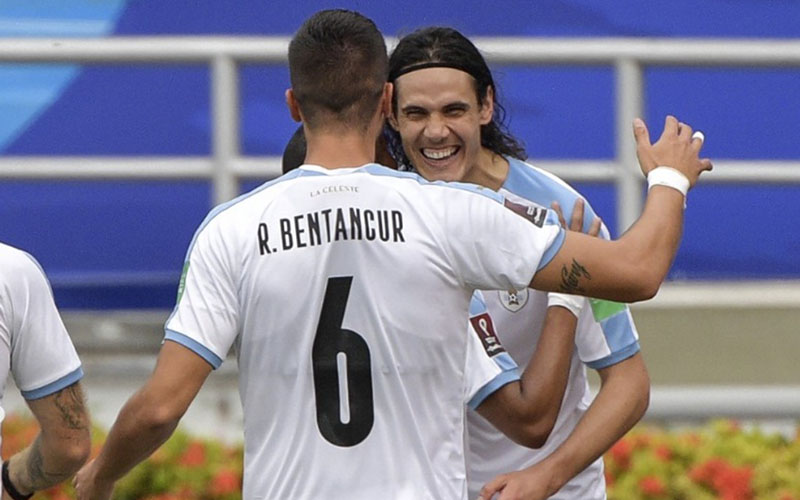  Hasil Pra-Piala Dunia 2022, Suarez & Cavani Bawa Uruguay Sikat Kolombia