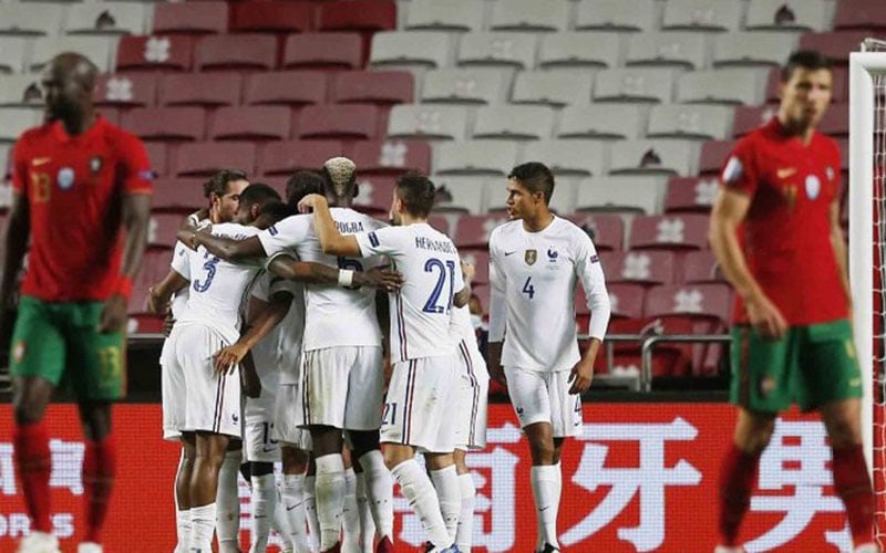  Hasil Nations League : Hajar Portugal, Prancis Lolos ke 4 Besar