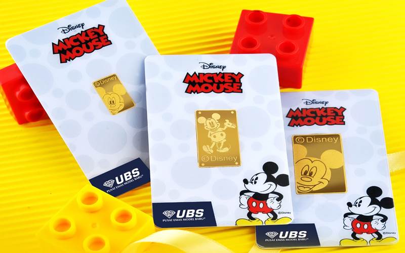  Gandeng Disney, UBS Rilis Logam Mulia Berteknologi Augmented Reality