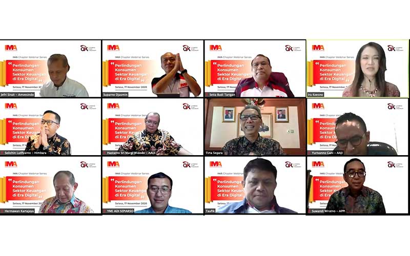 Indonesia Marketing Association Gelar Webinar Mengenai Literasi Keuangan dan Perlindungan Konsumen