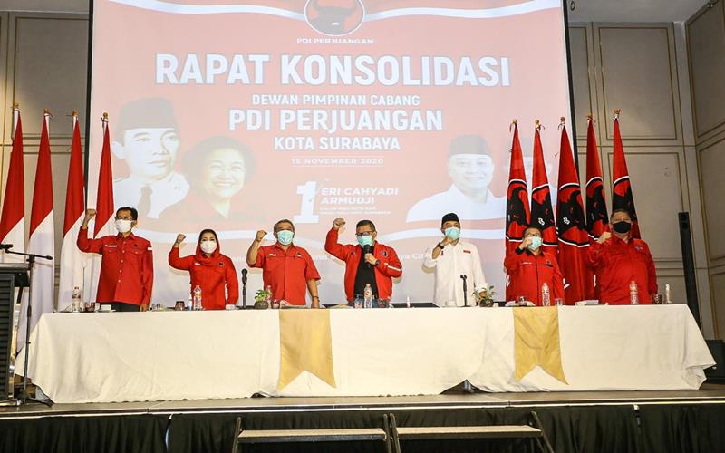  Pilkada Surabaya 2020: Kader PDIP Solid Menangkan Eri-Armudji