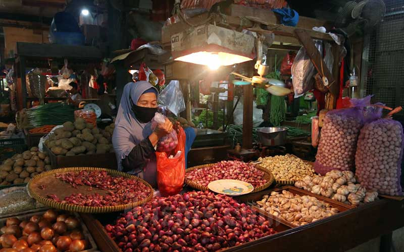  Omzet Pedagang Pasar Tradisional Menurun Hingga 70 Persen Akibat Pandemi