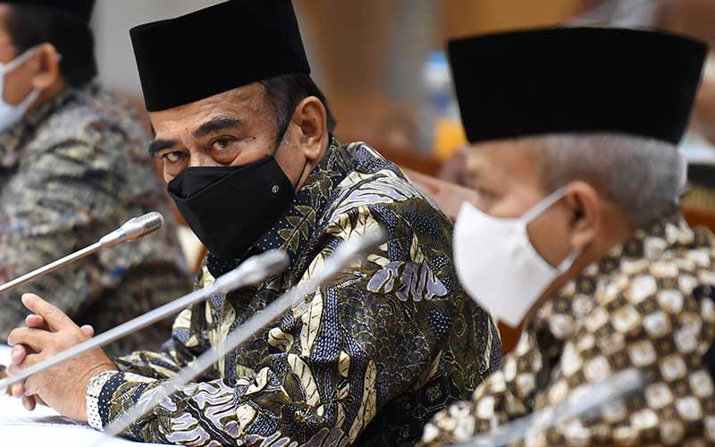  Menteri Agama Fachrul Razi Raker Dengan DPR Bahas Evaluasi Penyelenggaraan Umrah