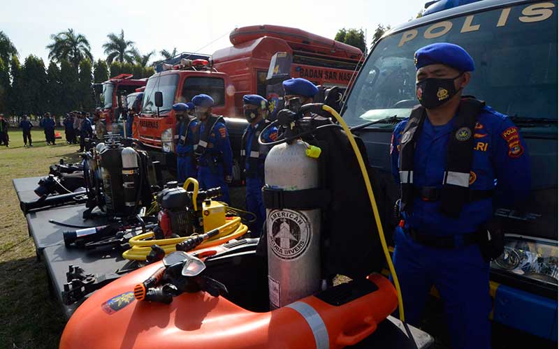  Personel Gabungan di Lampung Ikuti Apel Kesiapsiagaan Antisipasi Bencana Alam