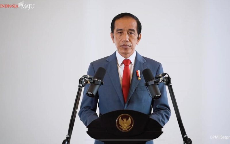 Jokowi Pamer UU Cipta Kerja di APEC CEO Dialogues 2020