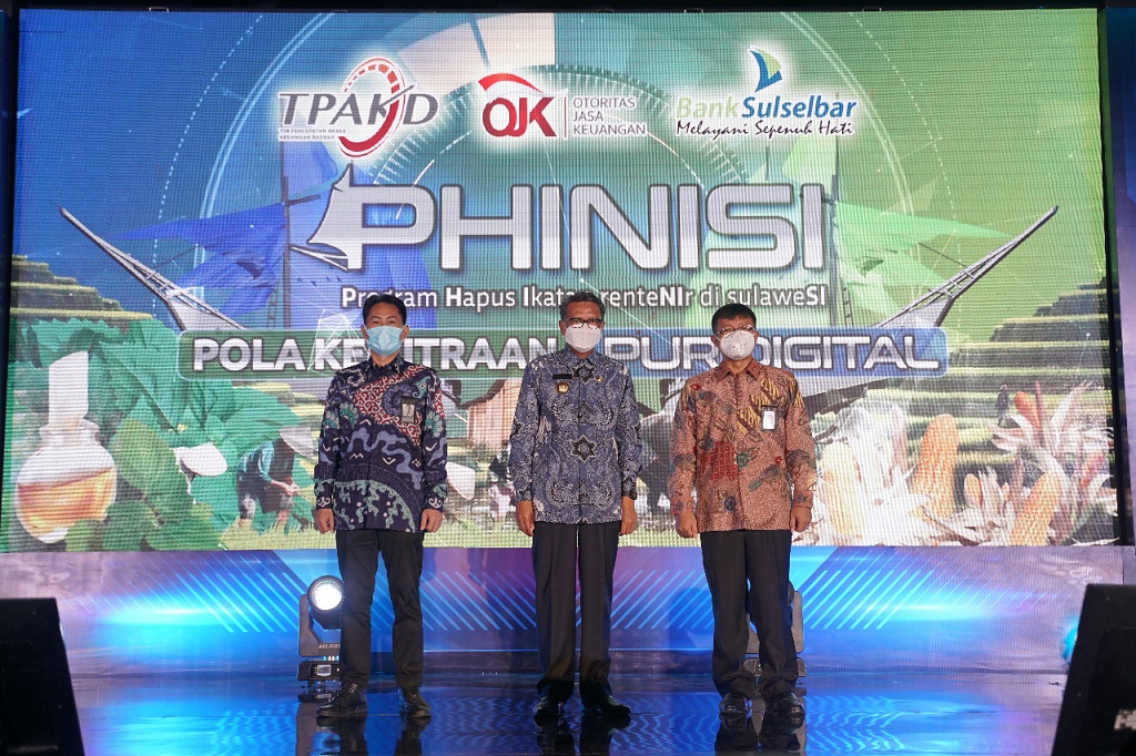  OJK, Pemprov Sulsel dan BPD Sulselbar Luncurkan Program PHINISI Hadapi Rentenir