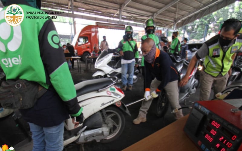  Gojek Gandeng Pemprov DKI Uji Emisi Kendaraan Bermotor, Gratis!