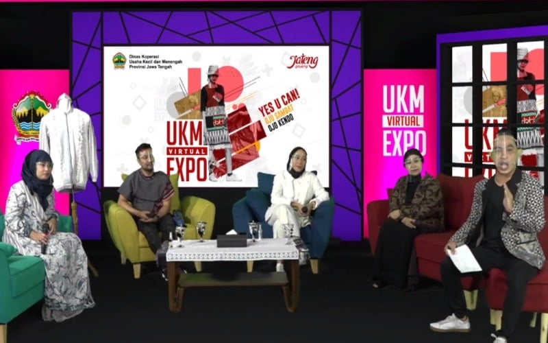  UKM Virtual Expo, Desainer Berbagi Tips Bertahan dari Pandemi