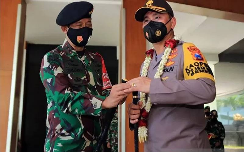  Kapolda Metro Kunjungi Kodam Jaya, TNI-Polri Siap Hadapi Dua Hal Ini