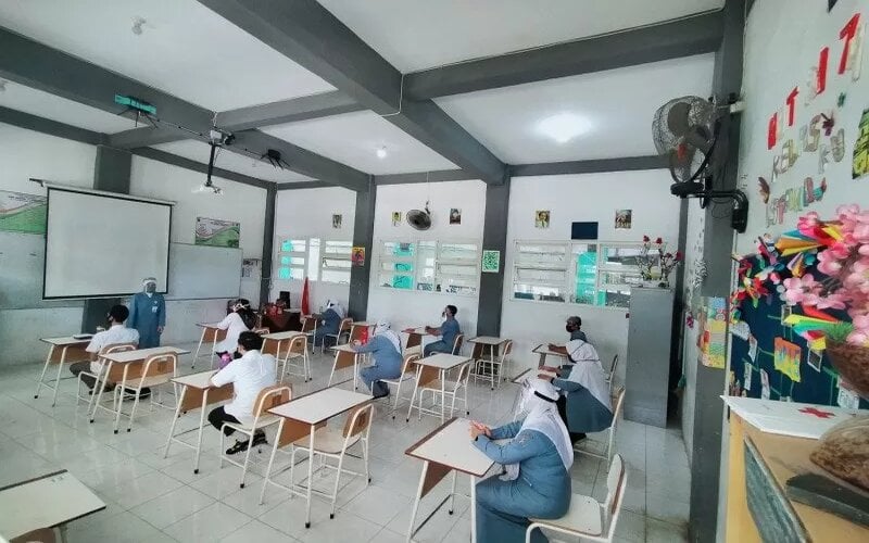  Sekolah Tatap Muka SMP di Surabaya Mulai Desember