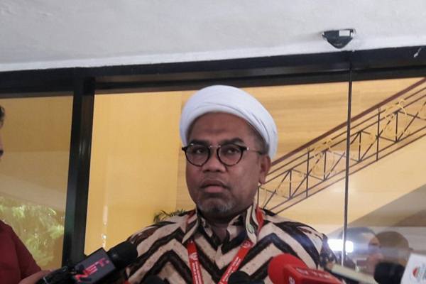 Tenaga Ahli Utama Kedeputian IV Bidang Komunikasi Politik dan Diseminasi Informasi KSP Ali Mochtar Ngabalin./Antara