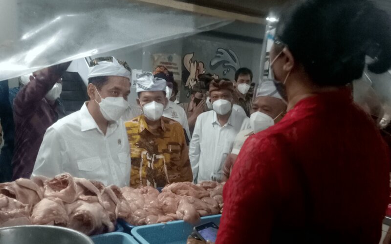 Adopsi Protokol Kesehatan Pedagang di Bali Diapresiasi Menteri Perdagangan