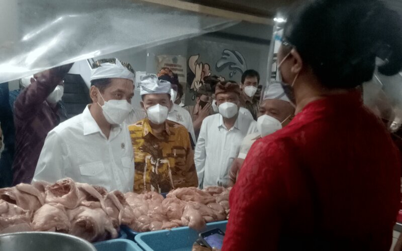  Adopsi Protokol Kesehatan Pedagang di Bali Diapresiasi Menteri Perdagangan