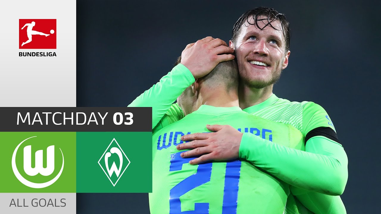  Hasil Bundesliga : Hujan Gol, Wolfsburg Tundukkan Werder Bremen 5–3