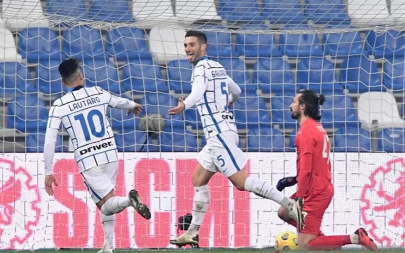  Inter Milan Bikin Sassuolo Derita Kekalahan Pertama, Skor 3–0