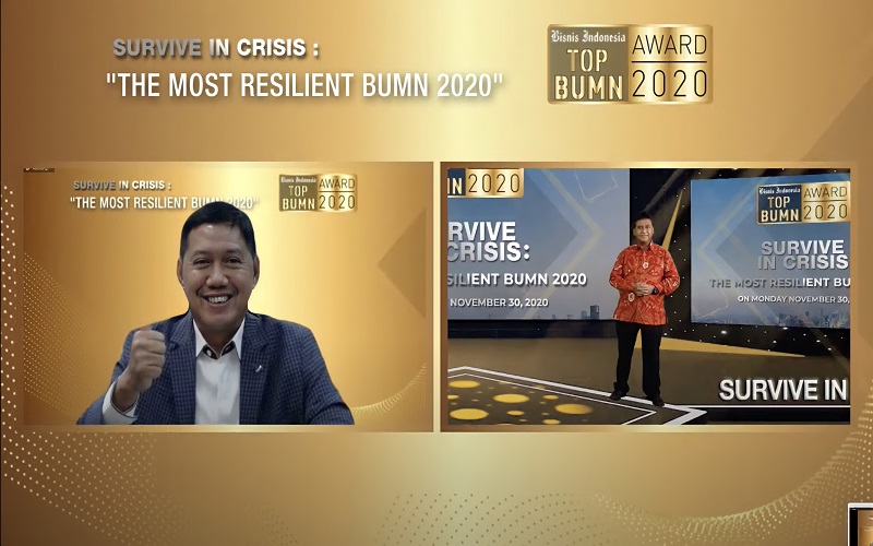 Kinerja Kinclong, Pegadaian Borong 3 Penghargaan Top BUMN Award 2020