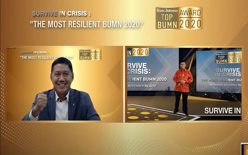  Kinerja Kinclong, Pegadaian Borong 3 Penghargaan Top BUMN Award 2020