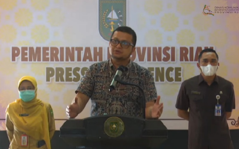  Gubernur Riau Jalani Perawatan setelah Terkonfirmasi Positif Covid-19