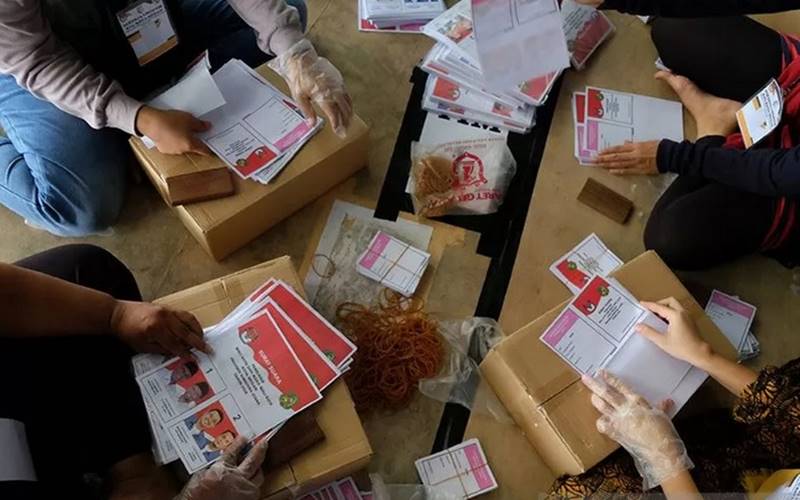  Logistik Pilkada Kabupaten Serang Siap Didistribusikan