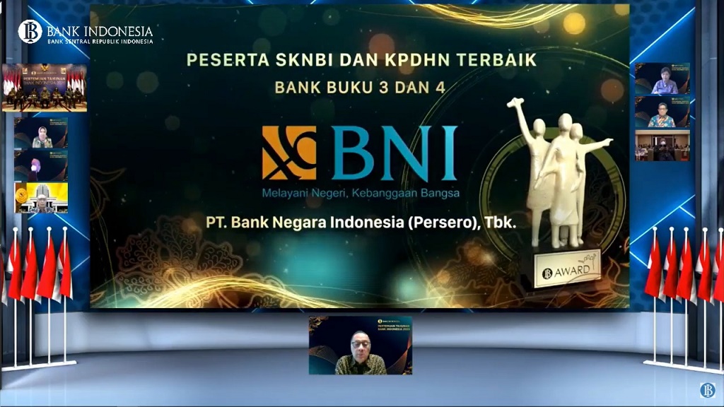  BNI Raih Dua Award dari Bank Indonesia