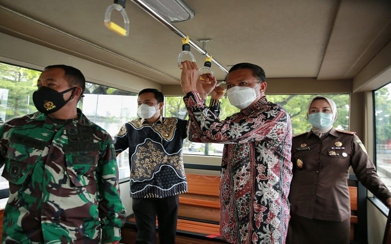  Kala Truk Sampah di Makassar Disulap Jadi Bus Wisata, Begini Tampilannya