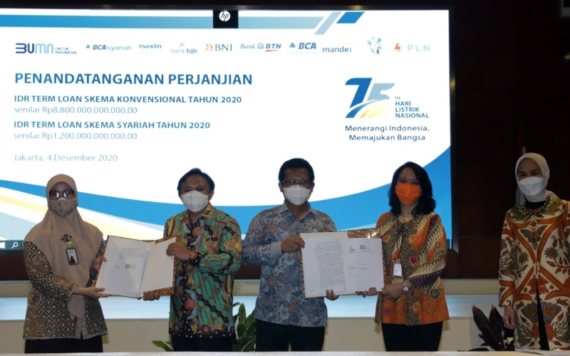 PLN Genggam Fasilitas Kredit Rp12 Triliun dari 8 Bank
