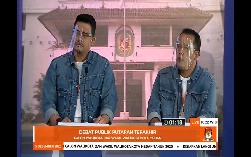  Debat Pilkada Medan, Bencana Banjir Jadi Amunisi Menyerang