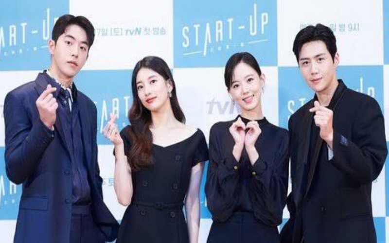 Pemeran drama Korea Start-up./Istimewa
