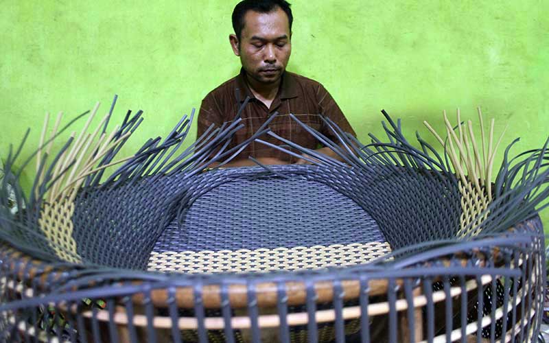  Pengusaha Mebel Rotan di Jawa Timur Kuwalahan Penuhi Pesanan