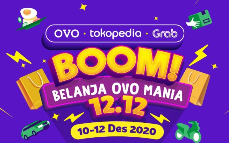  Tutup Tahun 2020, OVO Gelar BOOM 12.12 