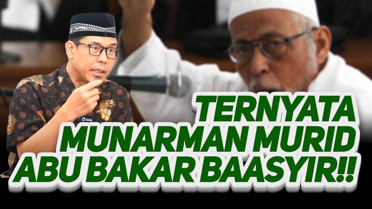  Kisah Munarman, dari Murid Abu Bakar Ba’asyir Hijrah ke FPI