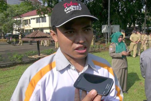 Ketua Komisi Pemilihan Umum (KPU) Kota Depok Jawa Barat Nana Shobarna./Bisnis-Miftahul Khoer