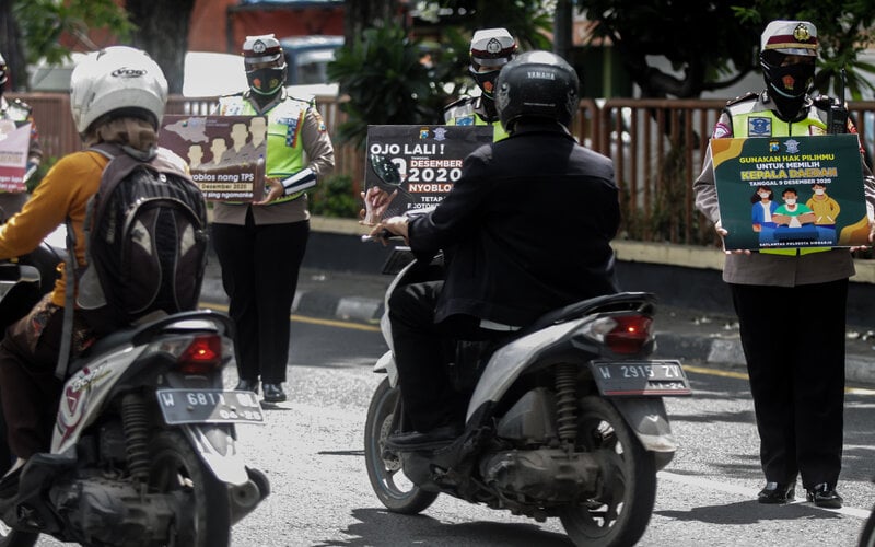  Tingkat Kehadiran Pemilih di Pilkada Surabaya 65 Persen