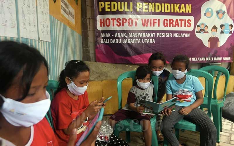  Fasilitas Internet Gratis Untuk Pelajar di Pesisir Jakarta