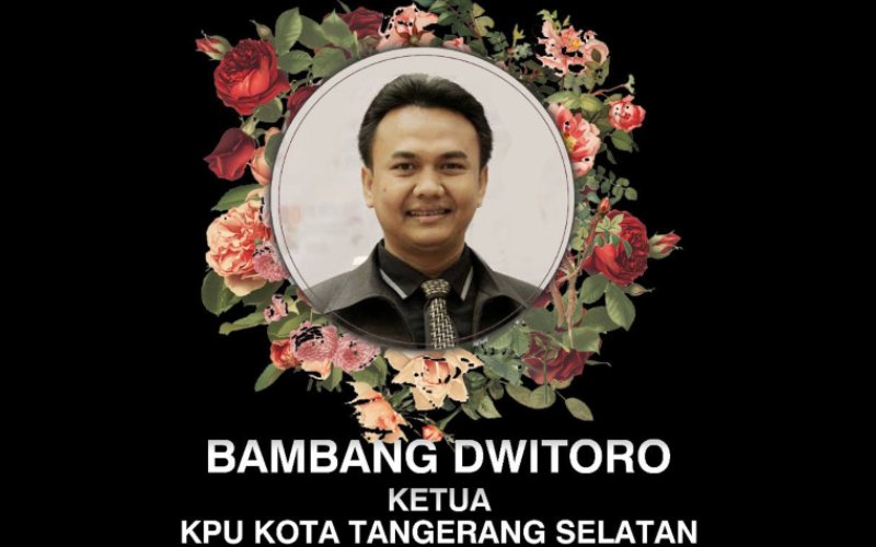  Ketua KPU Kota Tangsel Meninggal Akibat Covid-19