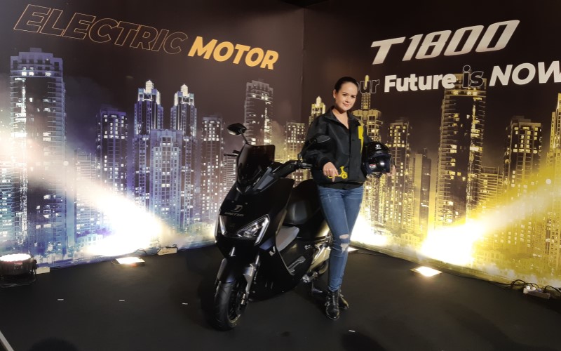 Sepeda motor listrik United T1800/Istimewa