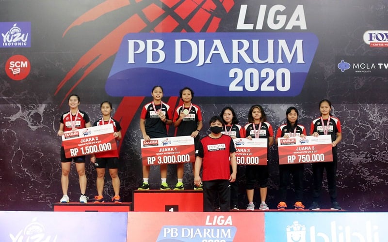  Liga PB Djarum 2020 Sukses Digelar, Hasilkan Juara di 17 Kategori