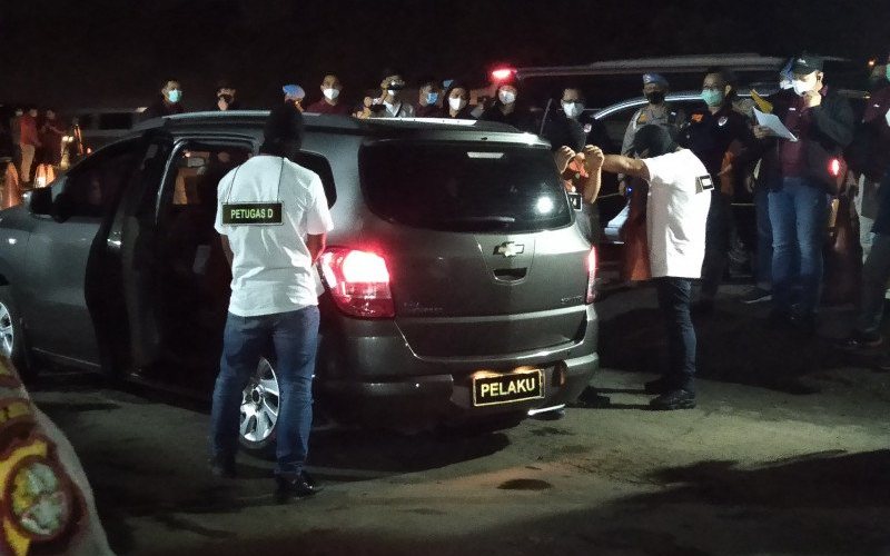  Polri Rekonstruksi Penembakan Laskar FPI di Tol Japek, Ada 58 Adegan