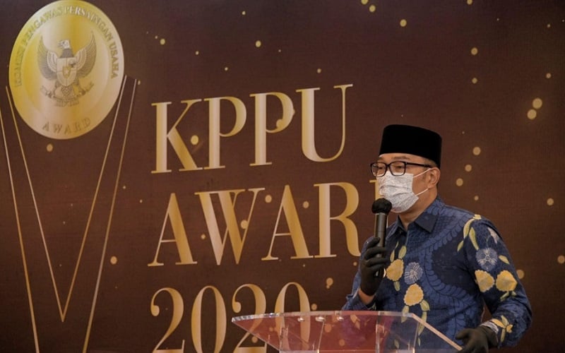  Jabar Raih Dua Penghargaan dalam KPPU Award 2020