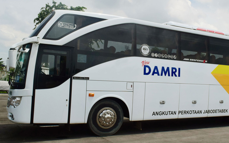  Wow! DAMRI Ganti Mesin Diesel Jadi Bus Tenaga Listrik