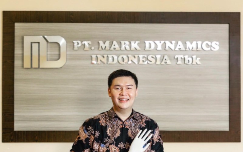  PRESIDEN DIREKTUR PT MARK DYNAMIC INDONESIA TBK. RIDWAN GOH : Tumbuh di Tengah Pandemi