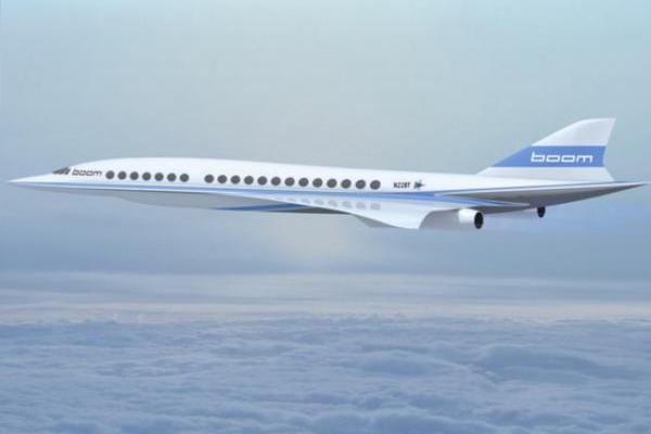 Gambar konsep pesawat supersonik Boom/boom.aero