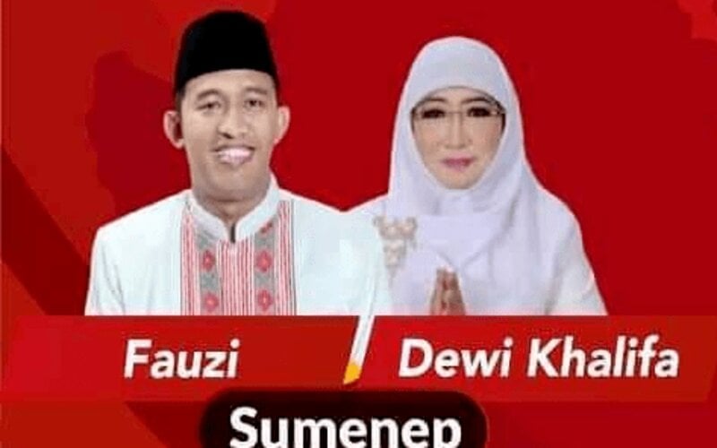  Jagokan Fauzi - Dewi, PDIP Menang Lagi di Pilkada Sumenep