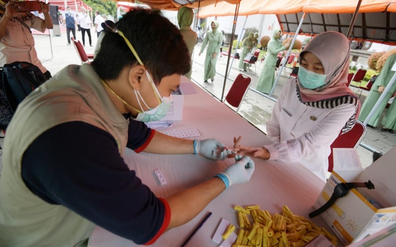  Hari Ibu, Gedung Sate Gelar Rapid Test Gratis