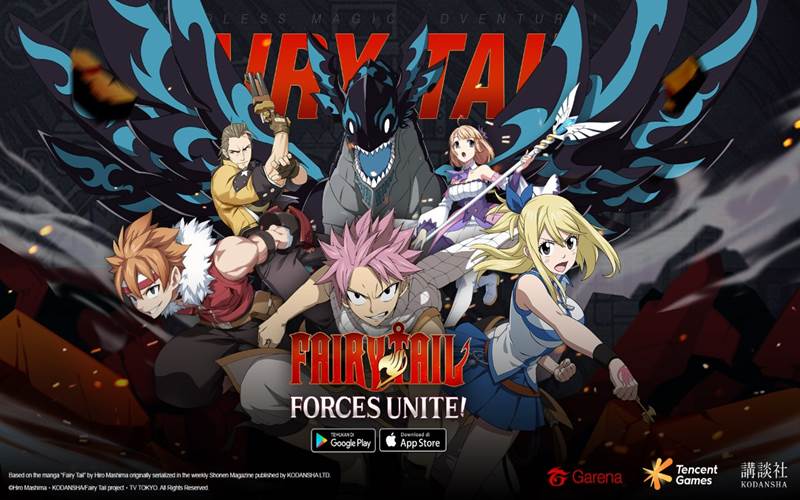  Game Terbaru dari Garena, FAIRY TAIL: Forces Unite!, Cek 4 Keunggulannya