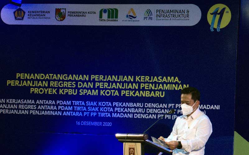  PT PP (Persero) Tbk. Tandatangani Kerja Sama Proyek Pembangunan SPAM Kota Pekanbaru