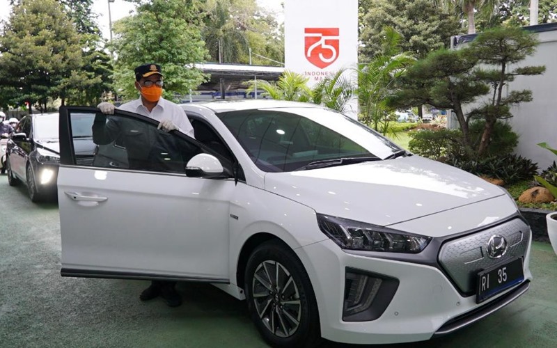 Hyundai Ioniq EV Jadi Mobil Dinas Menhub, Ini Spesifikasi dan Harganya